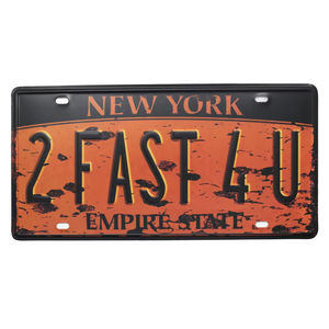 Fabricante Profesional de Matrículas Personalizadas con Logotipo en Relieve, Placa de Matrícula con Número en Relieve, Placa de Alta Seguridad - Product Image 3