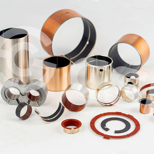 ตลับลูกปืนคอมโพสิตโลหะ-โพลีเมอร์ SF-1ทนต่อการสึกหรอ PTFE การหล่อลื่นด้วยตัวเองพุ่มไม้ไร้น้ำมัน - Product Image 1