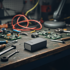 <b>Plastic</b> Container 50x90x32mm Dark Grey ABS IP54 Electronic <b>Enclosure</b> - Product Image 3