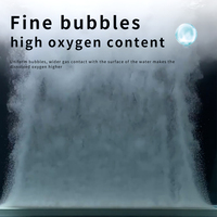 Qlozone aquaculture ferme de pêche oxygénation diffuseur d'air mélange d'eau haute efficacité oxygène aérateurs d'étang à poissons