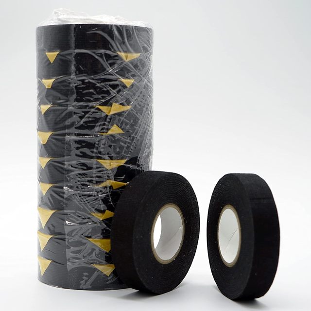 Universal Flannel Fabric Cloth Tape Automotive Wiring Harness Tape Self Adhesive Felt Tape