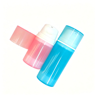 Flacon pompe sans air personnalisé 50ml 100ml, rechargeable, pour lotion, cosmétiques, soins de la peau, emballage OEM ODM, masque facial, impression sur écran