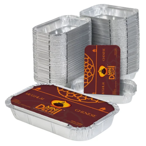 <b>Aluminum</b> <b>Foil</b> Container with paper lid - Product Image 3