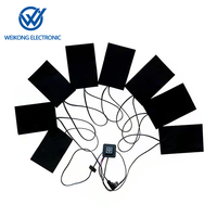 Tapis chauffant en fibre de carbone USB Weikong S007 intelligent avec contrôle de température à 3 niveaux et coussinets lavables pour la domotique