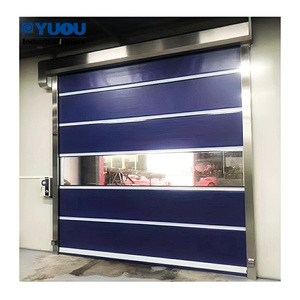 Giải thưởng tốt tốc độ cao chất lượng tự động bên ngoài nhanh chóng an ninh cửa nhanh chóng hành động nhanh chóng khác cuộn lên màn trập cửa - Product Image 3