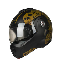 Casques de moto modulaires ABS 702 Top pour adultes, casque modulable rabattable, casque de moto