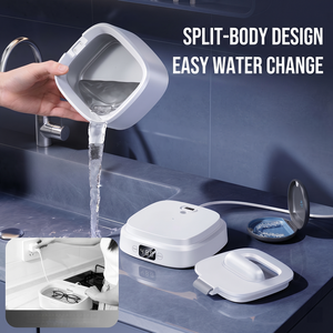 Detachable Ultrasonic Retainer Cleaner, Split Design Orthodontic Appliance Aligner Cleaning <b>Machine</b> with Multi-Timing Function - Product Image 4