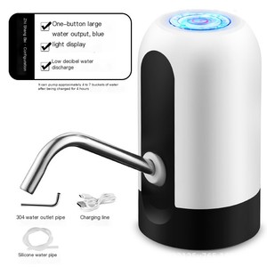 Botte acqua portatile pompa muta automatico distributore rapido acqua distributore automatico USB pompe elettriche per esterni e RV