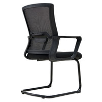Chaise de bureau confortable en maille avec design ergonomique pour de longues périodes d'assise, style minimaliste moderne pour la maison, le bureau ou la résidence universitaire