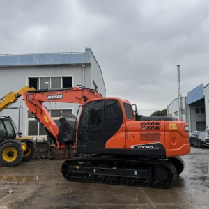 Excavatrice hydraulique Doosan DX140 avec moteur puissant, système EPOS fluide, cabine confortable et forte force de creusement - Product Image 5