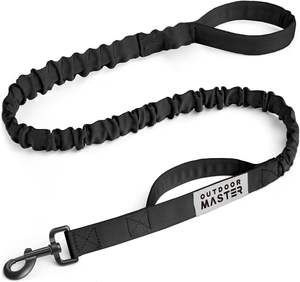 Outdoormaster Bungee Heavy Duty Leash con absorción de impactos, 2 asas acolchadas correa de entrenamiento, seguridad y comodidad mejoradas para perros - Product Image 1