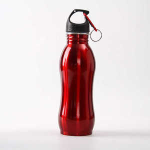 Bouteille d'eau sport portable en acier inoxydable, isotherme et anti-fuite, pour la salle de sport et le fitness - Product Image 1