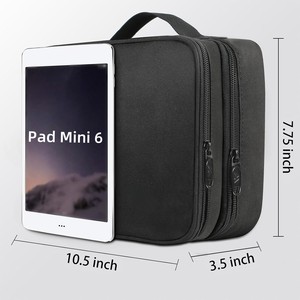 Custom Electronic Organizer Bag Two Layers Large Capacity <strong>Camera</strong> Accessory Storage Bag for Travel &amp; Home - Product Image 4