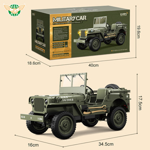 Voitures télécommandées pour enfants YF 2,4 GHz, voitures militaires de simulation 1:10, véhicules tout-terrain électriques, voitures RC <span class=keywords><strong>4x4</strong></span> - Product Image 6