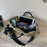 Sac bandoulière grande capacité, mini pochette, sac à main étanche, sac bandoulière à large sangle, sac de voyage et de travail pour femme