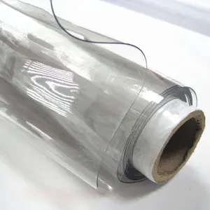 Rollo ligero de película suave de PVC para colchón y cubierta de mesa, plástico supertransparente de alta dureza y resistencia, bajo pedido