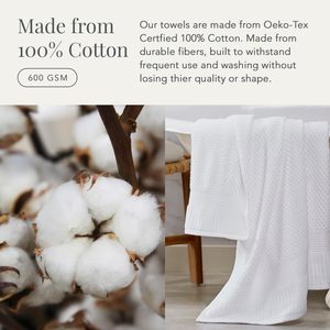 Serviettes <span class=keywords><strong>de</strong></span> bain en coton gaufré multicolores, douces et absorbantes, qualité hôtelière, pour la maison, la salle <span class=keywords><strong>de</strong></span> bain, usage quotidien, options <span class=keywords><strong>de</strong></span> logo personnalisé - Product Image 3