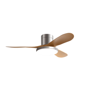 Bán buôn, quạt trần hiện đại với động cơ BLDC đảo ngược, quạt trần màu đen với đèn và điều khiển từ xa cho phòng ngủdimmable - Product Image 3