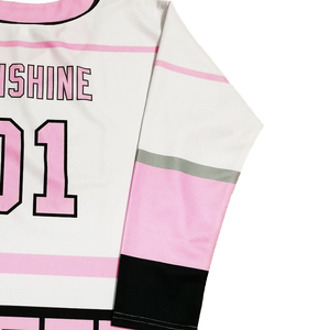Profession elle leichte Custom Hockey Wear Jugend-Trikots mit Teamnummern-Sublimation druck für das Eishockey-Training - Product Image 6