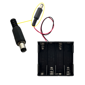 Tel ile OKY0250-2 12V AA pil kutusu durumda plastik geri 8 hücre AA pil tutucu - Product Image 2