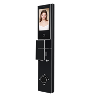 Cerradura Inteligente Automática Tuya WiFi con Ojo de Gato HD, Desbloqueo por Huella Dactilar 3D, Reconocimiento Facial y Contraseña para Puertas de Madera y Aluminio