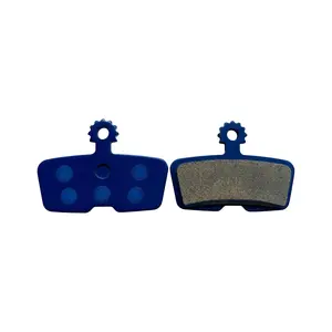 Thiết kế tuyệt vời bán buôn màu xanh màu sắc xe đạp phanh miếng đệm vật liệu composite DISC BRAKE Pads 2pcs-set