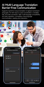 <span class=keywords><strong>Lentes</strong></span> Inteligentes W630 con Cámara de 8MP Antivibración, Asistente de Voz con IA, Traducción en Tiempo Real, Reconocimiento de Objetos y <span class=keywords><strong>Lentes</strong></span> Fotocromáticas - Product Image 4
