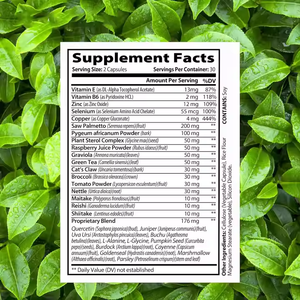 TK Best Seller Saw Palmetto Cápsulas de cúrcuma Cápsulas de hierbas para la salud de la próstata para adultos - Product Image 2