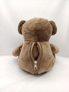 Cuscino deformabile a forma di U 2-in-1 a doppio uso carino scimmia cartone animato cuscino per il collo da ufficio per viaggi in ufficio - Product Image 4