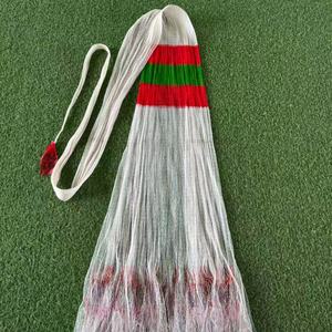 Filets de pêche en plastique tissés à la main, très vendus, personnalisés, de 3 à 5 mètres de haut, haute résistance avec pendentif en plomb pour la pêche à la traîne - Product Image 6