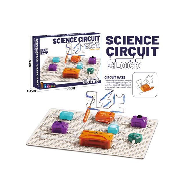 Science Circuit Building Blocks Electronic Building Block STEM Educational Toys for Kids