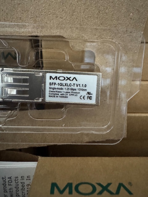 Industrial Accessories New MOXA SFP-1GLXLC-T V1.1.0 Optical Module