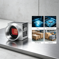 Kamera Pintar Basler AlA2440-20gm Seri AlA 5MP GigE untuk IMX264 20fps Global Shutter C-Mount