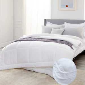 Duvet Nhà Sản Xuất Tất Cả Mùa Xuống Thay Thế Comforter 4.5 Tog + 10.5 Tog 2 Trong 1 Mềm Sợi Nhỏ Nhiều Quilt - Product Image 5