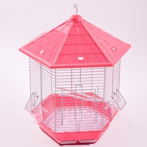 Nueva Jaula Portátil para Pájaros, de Hierro Blanco, para Exteriores, para Loros y Pájaros Pequeños - Product Image 1