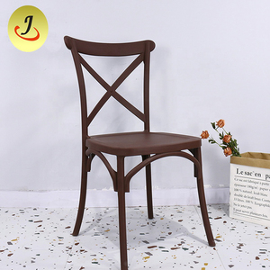 Vente chaude X Back pp Chaises en plastique Style nordique Prix usine Chaises de mariage de banquet de haute qualité - Product Image 1