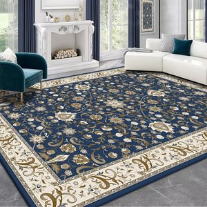 Gambar 3D ukuran besar Turki gaya Amerika karpet ruang tamu pola abstrak Nordik samping tempat tidur lembut Area Tatami karpet mandi dapur - Product Image 5