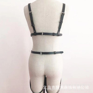ขายส่งของเล่นทางเพศสำหรับผู้ใหญ่ เสื้อผ้า ชุดหนังอีโรติก ของเล่นทางเลือก เสื้อผ้าหนัง ชุดบอนด์เดจ จากโรงงาน - Product Image 3