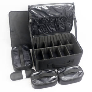 Grande taille professionnel Nakeup Case étanche maquillage <span class=keywords><strong>Train</strong></span> Case boîte de rangement sac de <span class=keywords><strong>voyage</strong></span> femmes beauté Case cosmétique organisateur - Product Image 3