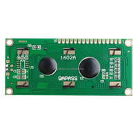DIYmall 1602 Module d'affichage écran bleu vert 16x2 caractères Module d'affichage LCD avec contrôleur LED AIP31066 pour Arduino