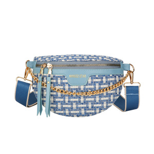 <span class=keywords><strong>Sac</strong></span> <span class=keywords><strong>banane</strong></span> texturé tendance pour <span class=keywords><strong>femme</strong></span>, nouvelle collection été, polyvalent, avec motif ceinture, petit <span class=keywords><strong>sac</strong></span> <span class=keywords><strong>à</strong></span> bandoulière décontracté - Product Image 1