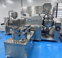 Mélangeur émulsifiant sous vide en acier inoxydable, homogénéisateur hydraulique personnalisé OEM, machine de mélange pour les soins cosmétiques de la peau