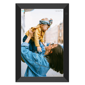 Biu Khung Ứng Dụng Khung Ảnh Kỹ Thuật Số WiFi Mô Hình Riêng 10.1 Inch Với Đồng Hồ Báo Thức Thời Tiết Màn Hình Chia Màn Hình - Product Image 5