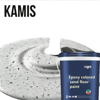 Cat Epoxy Warna Pasir Marmer untuk Lantai dan Dinding, Cat UV Polyurethane Resin Titanium Dioxide, Lapisan Atas Cair, Aplikasi Semprot dan Kuas