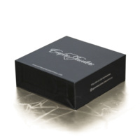 Boîte cadeau rigide à tiroir coulissant personnalisée avec logo, emballage en carton premium pour bijoux, cosmétiques, cadeaux et vente au détail