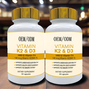 Capsule Morbide di Vitamina <span class=keywords><strong>D3</strong></span> 5000UI K2 Marca Propria, Supporto Immunitario per Adulti, Integratore per Ossa Sane, Durata di Conservazione 36 Mesi Escluse - Product Image 5