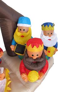 Gonfiabile <span class=keywords><strong>presepe</strong></span> 6 Piede Di Natale Gonfiabile <span class=keywords><strong>Presepe</strong></span> con Tre Re Della Decorazione Del Partito - Product Image 5