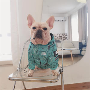 The Dog <span class=keywords><strong>Face</strong></span> Brand Ropa Chaqueta impermeable Impermeable para mascotas A prueba de viento y lluvia Ropa del Norte - Product Image 2