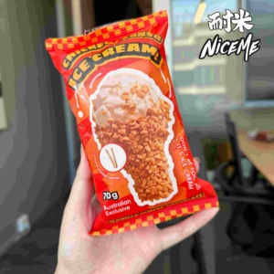 NiCEME tas Rasa vanili es krim stik drum ayam besar merek independen baru siap untuk makan jari biskuit proses garing - Product Image 2