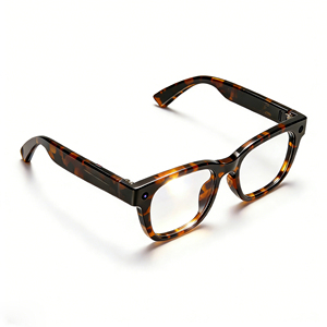 Occhiali Intelligenti con Traduzione AI e Assistente AI, Design Leggero con Doppio Microfono, Controllo Vocale e Funzioni di <span class=keywords><strong>Chiamata</strong></span> <span class=keywords><strong>Telefonica</strong></span> - Product Image 5